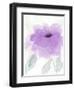 Lilac Peony I-Beverly Dyer-Framed Art Print