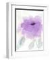 Lilac Peony I-Beverly Dyer-Framed Art Print
