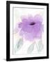 Lilac Peony I-Beverly Dyer-Framed Art Print