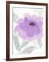 Lilac Peony II-Beverly Dyer-Framed Art Print