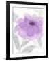 Lilac Peony II-Beverly Dyer-Framed Art Print