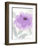 Lilac Peony II-Beverly Dyer-Framed Art Print