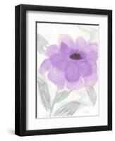 Lilac Peony II-Beverly Dyer-Framed Art Print