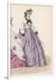 Lilac Skirt Early 1860S-null-Framed Art Print