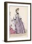 Lilac Skirt Early 1860S-null-Framed Art Print