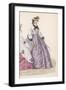 Lilac Skirt Early 1860S-null-Framed Art Print