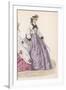 Lilac Skirt Early 1860S-null-Framed Art Print