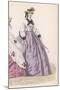 Lilac Skirt Early 1860S-null-Mounted Art Print