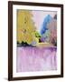 Lilac Summer-Marco Cazzulini-Framed Giclee Print