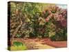 Lilac, the Artist's Garden-Armand Guillaumin-Stretched Canvas