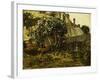 Lilac Time, C.1884-Childe Hassam-Framed Giclee Print