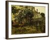 Lilac Time, C.1884-Childe Hassam-Framed Giclee Print