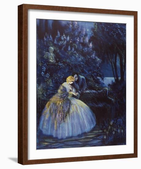 Lilac Time-Marygold-Framed Giclee Print