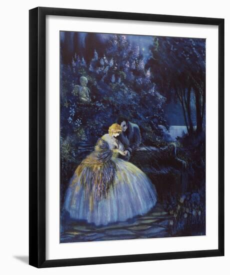 Lilac Time-Marygold-Framed Giclee Print