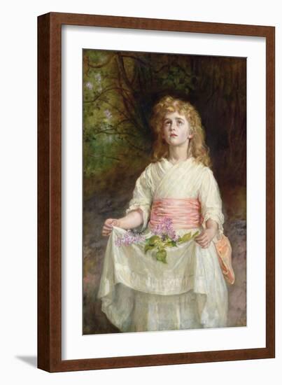 Lilacs, 1885-John Everett Millais-Framed Giclee Print