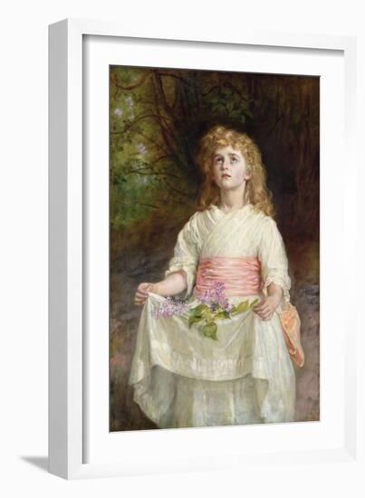 Lilacs, 1885-John Everett Millais-Framed Giclee Print