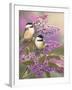 Lilacs and Chickadees-William Vanderdasson-Framed Giclee Print