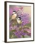 Lilacs and Chickadees-William Vanderdasson-Framed Giclee Print