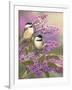 Lilacs and Chickadees-William Vanderdasson-Framed Giclee Print