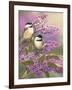 Lilacs and Chickadees-William Vanderdasson-Framed Giclee Print