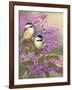 Lilacs and Chickadees-William Vanderdasson-Framed Giclee Print