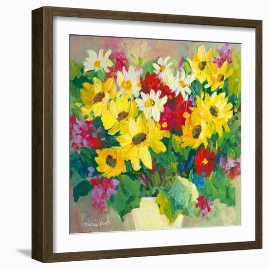 Lilacs and Daisies-Parastoo Ganjei-Framed Giclee Print