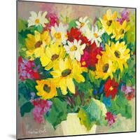 Lilacs and Daisies-Parastoo Ganjei-Mounted Giclee Print