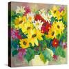 Lilacs and Daisies-Parastoo Ganjei-Stretched Canvas