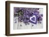 Lilacs, Flowers, Purple, Violet, Heart-Andrea Haase-Framed Photographic Print