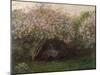 Lilacs, Grey Weather, c.1872-73-Claude Monet-Mounted Giclee Print