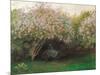 Lilacs. Grey Weather-Claude Monet-Mounted Art Print