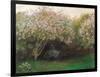 Lilacs. Grey Weather-Claude Monet-Framed Art Print