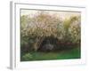 Lilacs. Grey Weather-Claude Monet-Framed Art Print