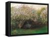Lilacs. Grey Weather-Claude Monet-Framed Stretched Canvas