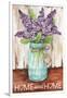 Lilacs Home Sweet Home Jar-Melinda Hipsher-Framed Giclee Print