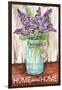 Lilacs Home Sweet Home Jar-Melinda Hipsher-Framed Giclee Print