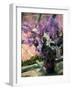 Lilacs in a Window, C1880-Mary Cassatt-Framed Premium Giclee Print