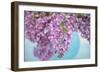 Lilacs in Blue Vase I-Cora Niele-Framed Giclee Print