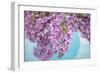 Lilacs in Blue Vase I-Cora Niele-Framed Giclee Print