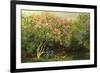 Lilacs in the Sun-Claude Monet-Framed Art Print