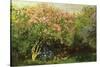 Lilacs in the Sun-Claude Monet-Stretched Canvas