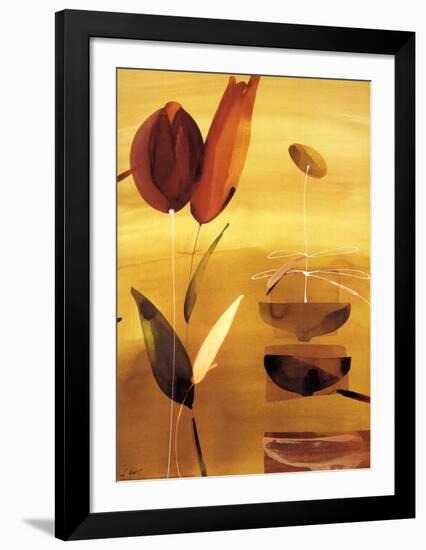 Lilas d'Ete-Sera Valls-Framed Art Print