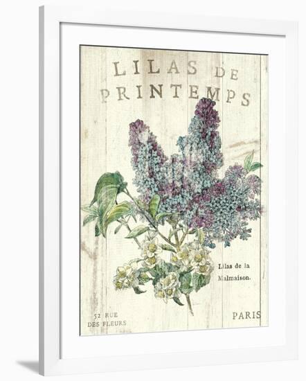 Lilas de Printemps-Sue Schlabach-Framed Premium Giclee Print