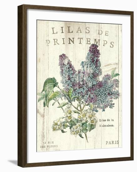 Lilas de Printemps-Sue Schlabach-Framed Premium Giclee Print