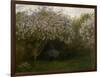 Lilas gris, dit le repos sous les lilas-Claude Monet-Framed Giclee Print