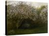 Lilas gris, dit le repos sous les lilas-Claude Monet-Stretched Canvas