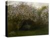 Lilas gris, dit le repos sous les lilas-Claude Monet-Stretched Canvas