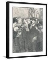 Lile Des Baisers from Chansons De Femmes, 1897-Theophile Alexandre Steinlen-Framed Giclee Print