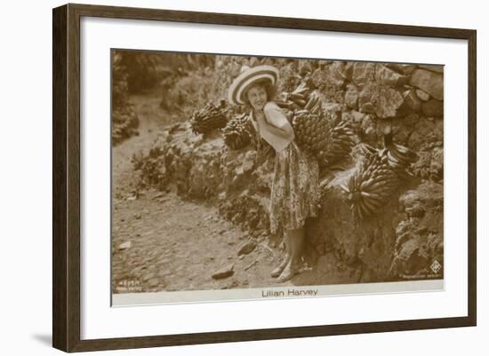 Lilian Harvey-null-Framed Photographic Print