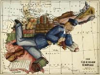 Map Showing North America As a Collection Of Fairy Tale Characters.-Lilian Lancaster-Giclee Print